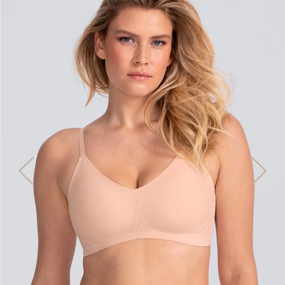 Honeylove silhouette bra xl rose tan